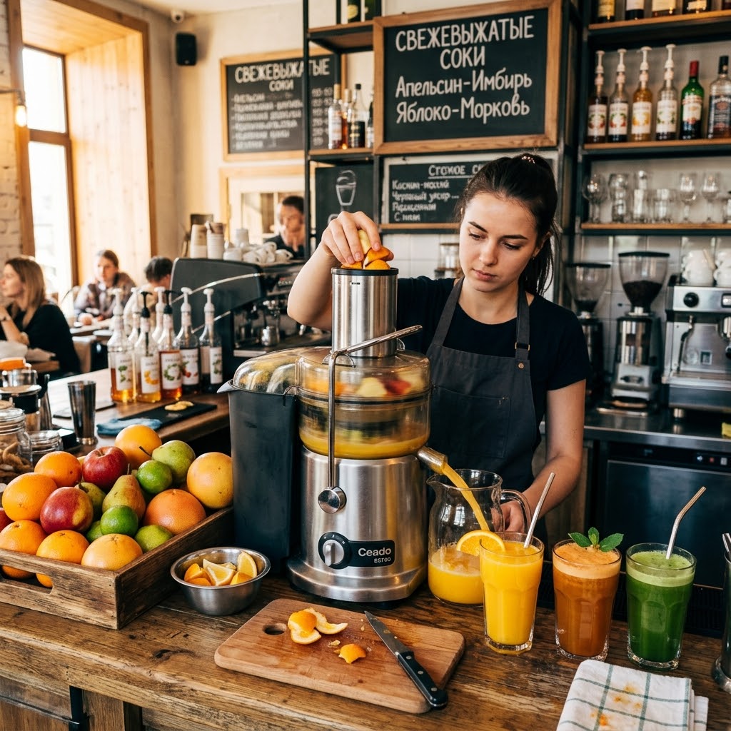 Профессиональное оборудование класса HoReCa выдерживает 6-8 часов работы в сутки без потери производительности.